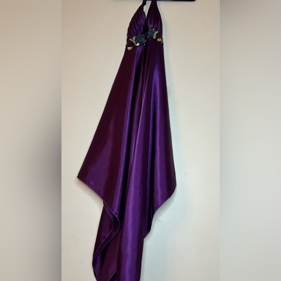 Purple party dress - Picture 3 of 3